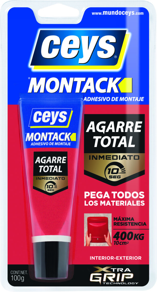 ADHESIVO MONTACK AGARRE TOTAL INMEDIATO 260 g